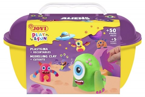 Zestaw plasteliny JOVI Play&Fun, kosmici