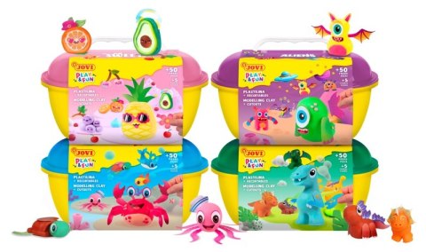 Zestaw plasteliny JOVI Play&Fun, kosmici