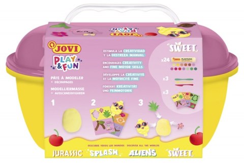 Zestaw plasteliny JOVI Play&Fun, owoce