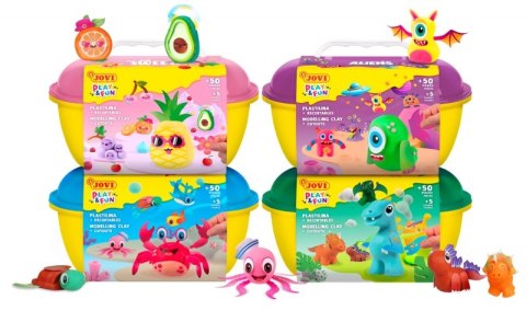 Zestaw plasteliny JOVI Play&Fun, owoce