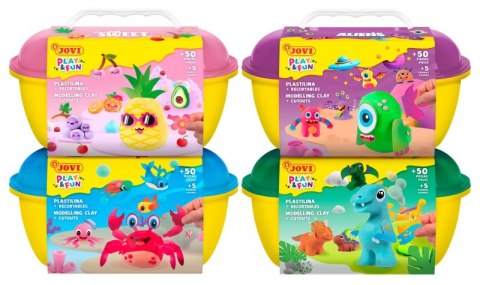 Zestaw plasteliny JOVI Play&Fun, zwierzęta wodne