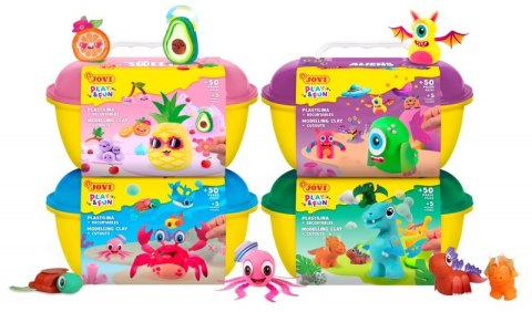 Zestaw plasteliny JOVI Play&Fun, zwierzęta wodne
