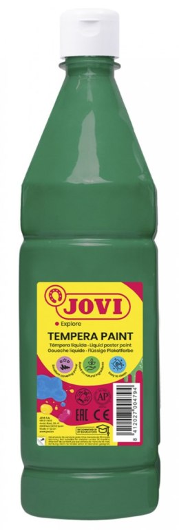 Farba plakatowa JOVI, 1000ml, ciemnozielona