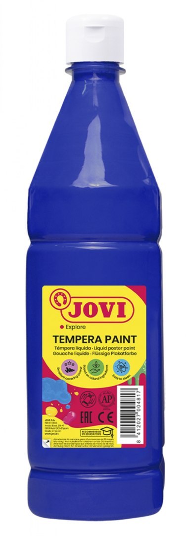 Farba plakatowa JOVI, 1000ml, granatowa