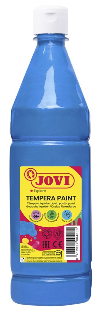 Farba plakatowa JOVI, 1000ml, turkusowa
