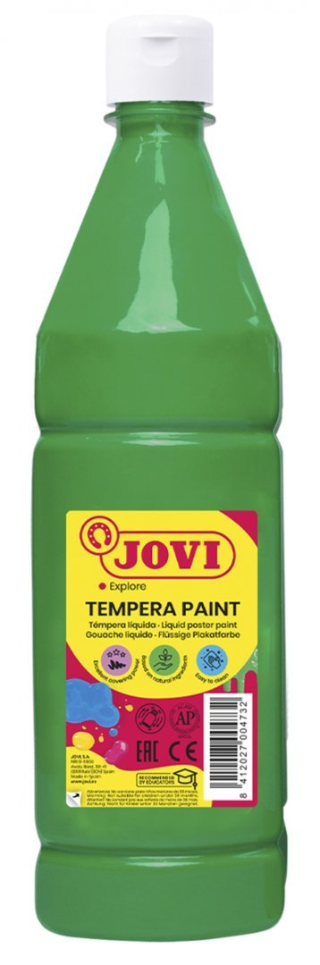 Farba plakatowa JOVI, 1000ml, zielona