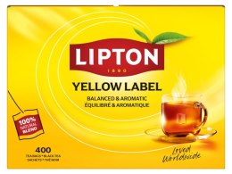 Herbata LIPTON czarna, Yellow Label, 400 torebek