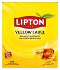 Herbata LIPTON czarna, Yellow Label, 600 kopert