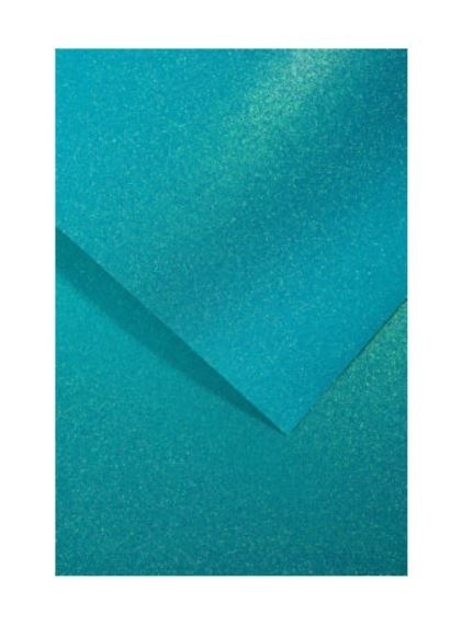 Karton brokatowy Błękitny A4 op/5szt 210g/m2 208109 Argo