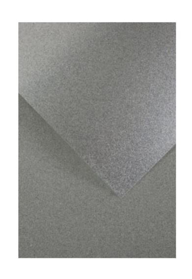 Karton brokatowy Srebrny A4 op/5szt 210g/m2 208105 Argo