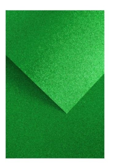 Karton brokatowy Zielony A4 op/5szt 210g/m2 208111 Argo