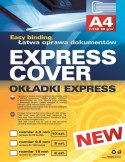 Okładki Express 9,5 mm ciemnoczerwone 8 szt./op. (zestaw do oprawy dokumentów) 415052 Argo