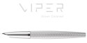 Pióro wieczne DIPLOMAT Viper, guilloche, F/M, srebrne