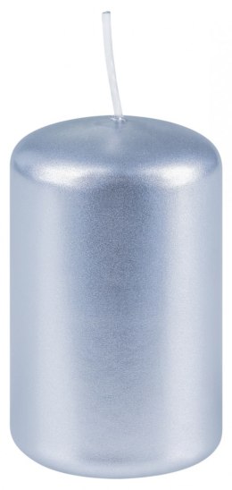 Świeca słupek DONAU HOME Adwent Lakier, 50x80mm, 4 szt., srebrny