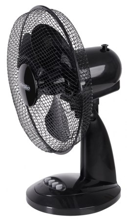 Wentylator Mesko, biurkowy, śr. 30cm, 40W, czarny