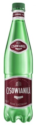 Woda Cisowianka, silnie-gazowana, butelka plastikowa, 0,7l, kaucja