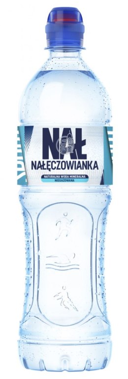 Woda mineralna NAŁĘCZOWIANKA, niegazowana, 0,75l, kaucja