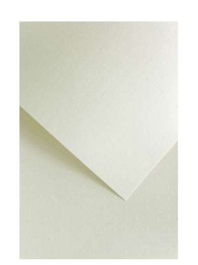 Karton ozdobny Dots biały 20 szt./op. 230 g/m2 204603 Argo