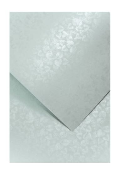 Karton ozdobny Liście szary 20 szt./op. 250g/m2 203608 Argo