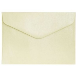 Koperta C6 (114x162)Pearl kremowy K., 150g/m2, op/10szt. 280241 Argo