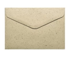 Koperta C6 (114x162) Pepper brązowy K., 120g/m2, op/10szt. 280249 Argo