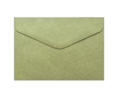 Koperta C6 (114x162) Wood oliwkowy, K., 120g/m2, op/10szt. 282221 Argo