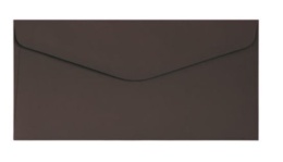Koperta DL (110 x 220) Gładki brązowy K., 120g/m2, op/10szt. 282112 Argo