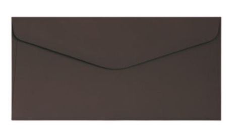 Koperta DL (110 x 220) Gładki brązowy K., 120g/m2, op/10szt. 282112 Argo