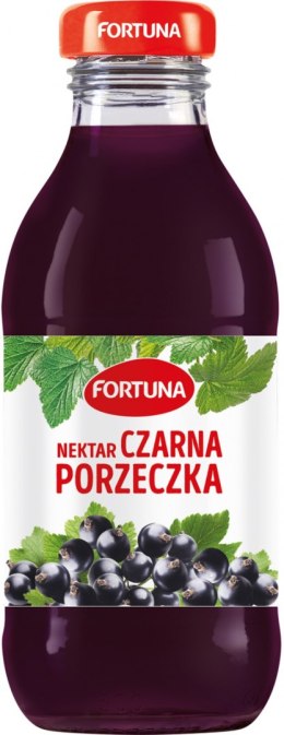 Nektar FORTUNA, czarna porzeczka, szkło, 0,3l