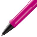 Długopis LAMY Safari 213, M, z czarnym wkładem, różowy