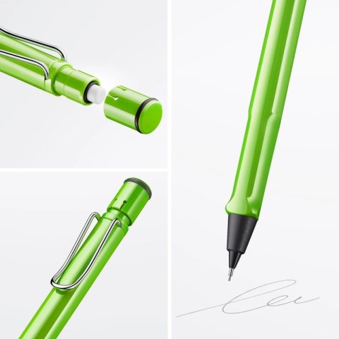 Długopis LAMY Safari 213, M, z czarnym wkładem, zielony