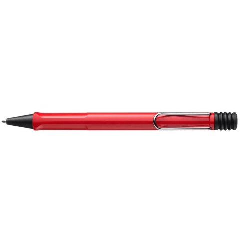 Długopis LAMY Safari 214, M, z czarnym wkładem, czerwony