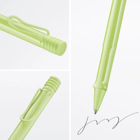 Długopis LAMY Safari 2D0, M, z czarnym wkładem, jasnozielony