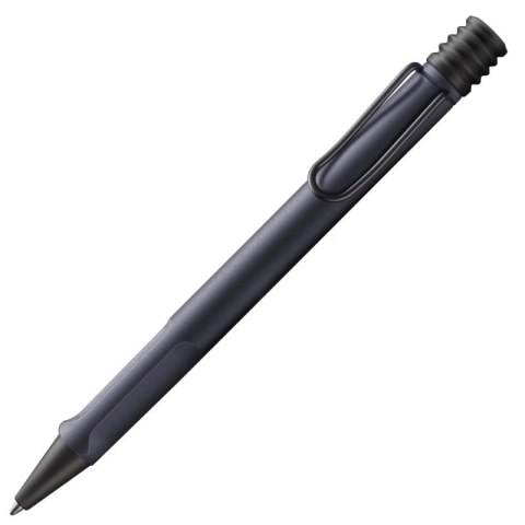 Długopis LAMY Safari 2E2, M, z niebieskim wkładem, grafitowo-czarne