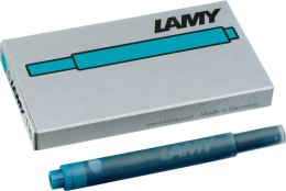 Naboje atramentowe LAMY T10, 5 szt., blister, turkusowy
