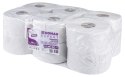 Papier toaletowy makulaturowy DONAU EXPERT Jumbo, 1-warstwowy, 750 listków, 12szt., biały