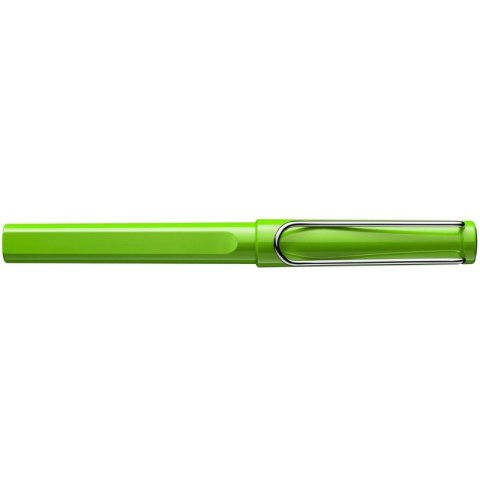 Pióro kulkowe LAMY Safari 313, M, z niebieskim wkładem, zielone