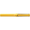 Pióro kulkowe LAMY Safari 318, M, z czarnym wkładem, żółte