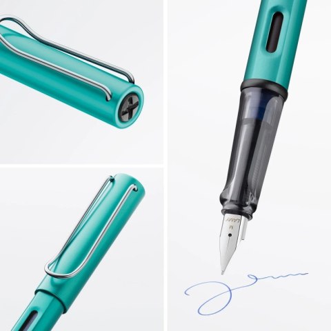 Pióro wieczne LAMY AL-star 023, F, turkusowy