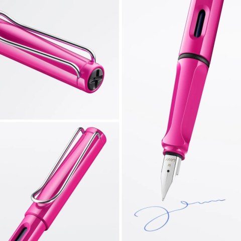 Pióro wieczne LAMY Safari 013, B, różowe