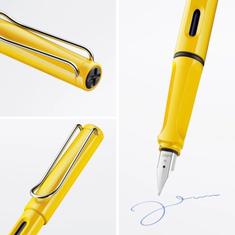Pióro wieczne LAMY Safari 018, B, żółte