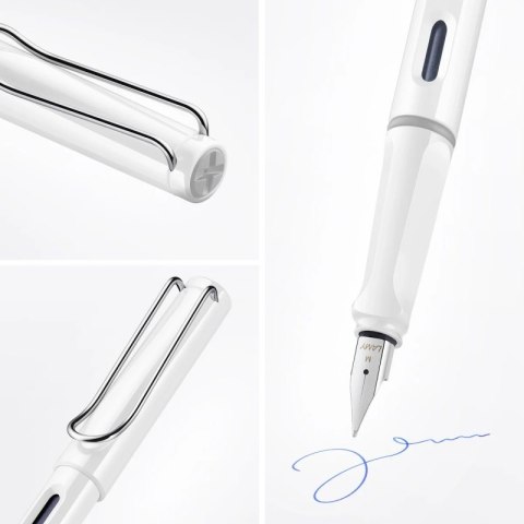 Pióro wieczne LAMY Safari 019, EF, biały