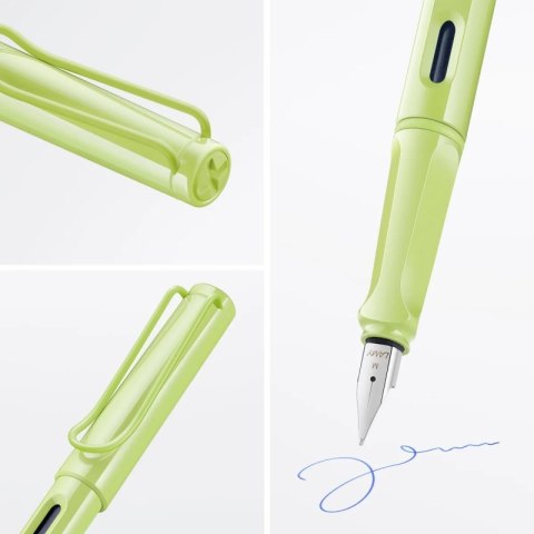 Pióro wieczne LAMY Safari 0D0, LH, jasnozielone