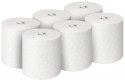Ręcznik papierowy w roli SCOTT Essential, 1-warstwowy, 350 m, 1400 listków, 6 rolek, biały