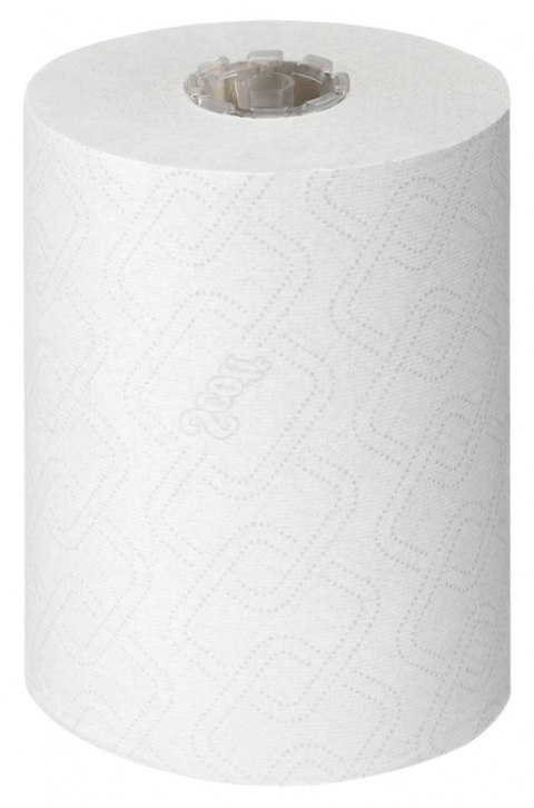 Ręcznik papierowy w roli SCOTT Essential Slimroll, 1-warstwowy, 190 m, 760 listków, 6 rolek, biały