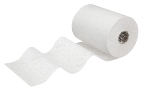 Ręcznik papierowy w roli SCOTT Essential Slimroll, 1-warstwowy, 190 m, 760 listków, 6 rolek, biały