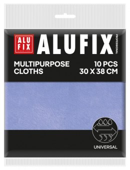 Ściereczki wielofunkcyjne ALUFIX Professional, 30x38cm, 10 szt., niebieskie