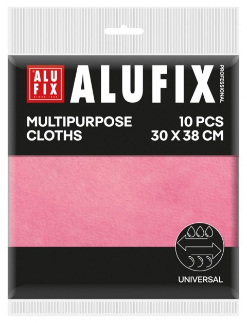 Ściereczki wielofunkcyjne ALUFIX Professional, 30x38cm, 10 szt., różowe