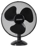 Wentylator MESKO, biurkowy, śr. 23cm, 45W, czarny
