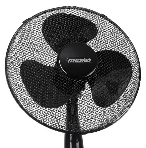 Wentylator MESKO, stojący, śr. 40cm, 90W, czarny